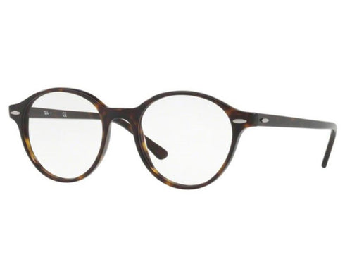 RAYBAN Unisex Eyeglasses RX7118-2012Dean Havana 50-19-145